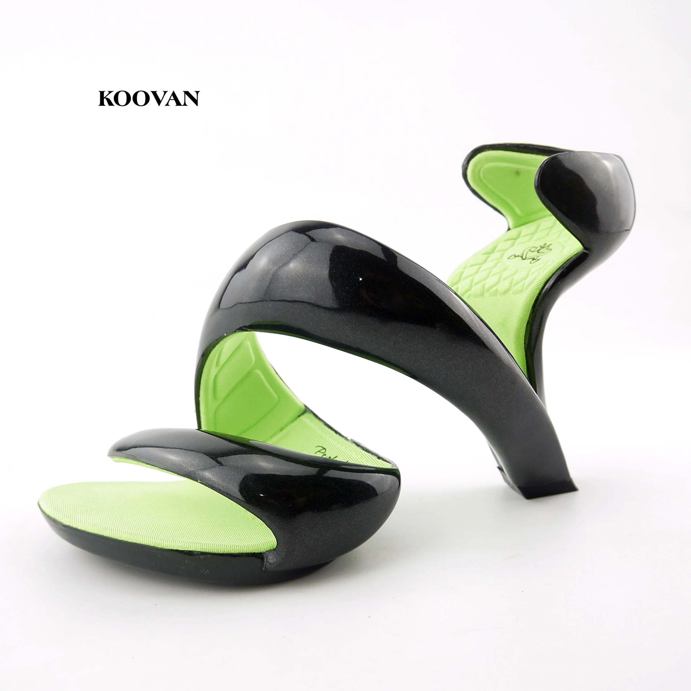 Koovan Women Shoes 2022 Summer New Fashion Bottomless Snake Women Heels Platform Sandals Shoes Women Wedding Shoes Women Pumps