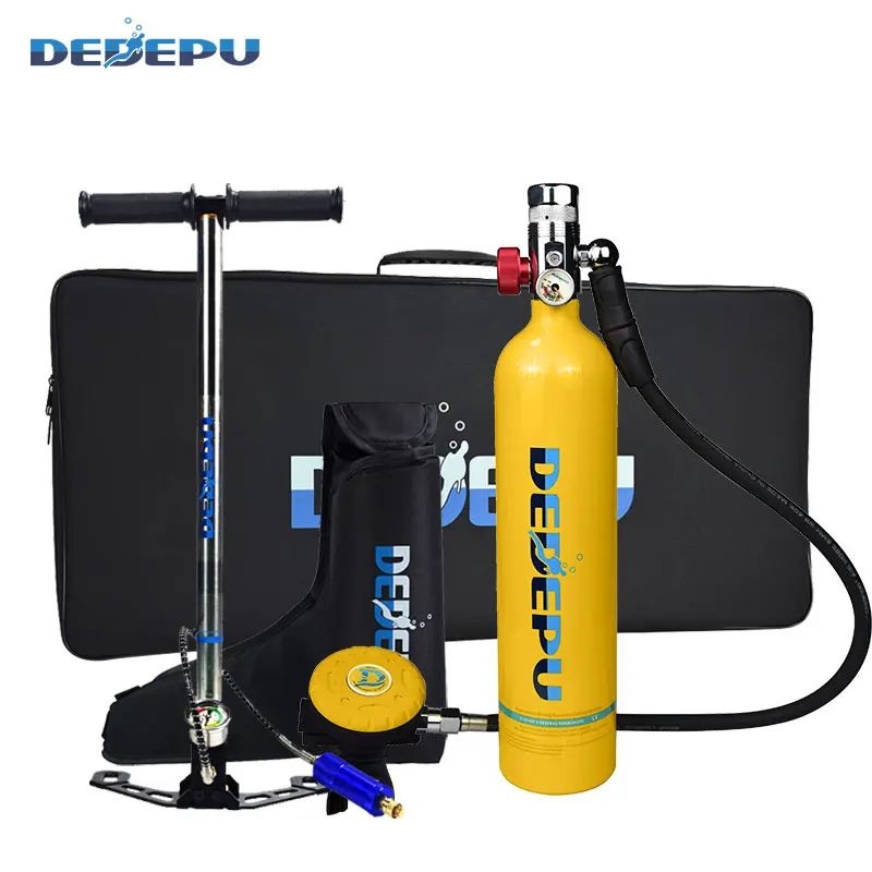 DEDEPU S5000A a set spare air oxygen tank 20-25 minutes dive mini scuba system diving equipment kit