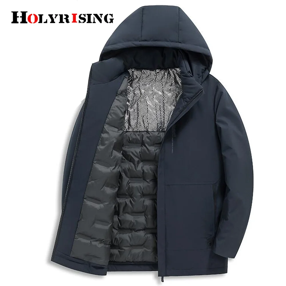 chamarras para hombre Men 2023 Winter Windproof Warm Thick Fashion Casual Coat Outwear Outdoor Classic куртка мужская зимняя