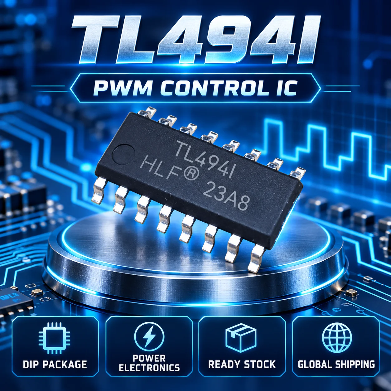 SG3525A SOP-16 PWM Switching Power Supply Controller IC Voltage Mode Pulse Width Modulator 8-35V 400kHz