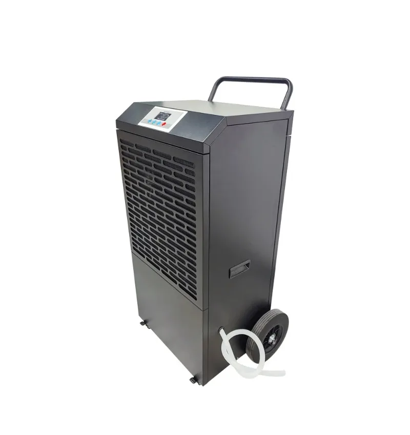 

Промышленный осушитель воздуха 220В для подвалов, производительность 150 л/сут, на колесах, для коммерческого использования