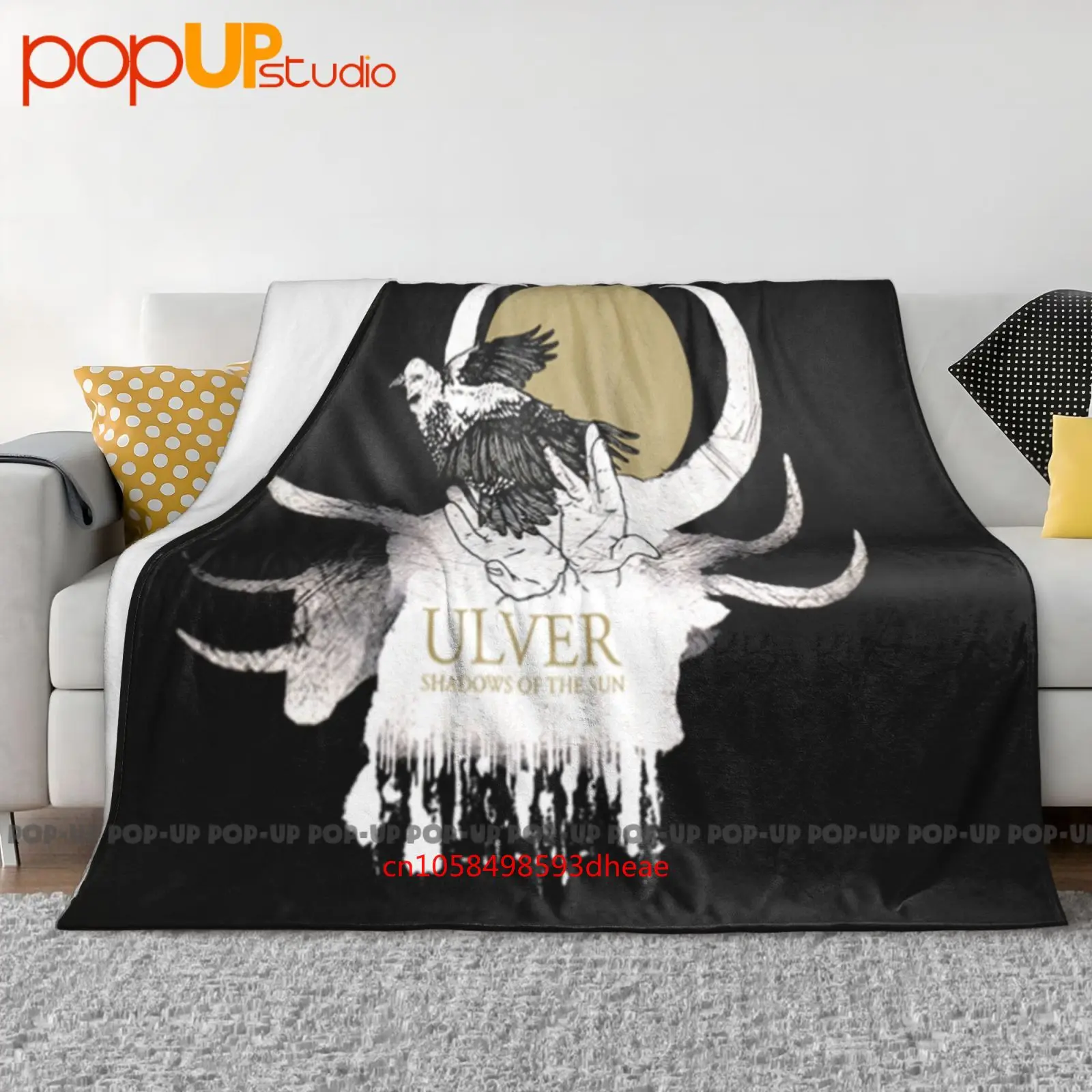 Ulver Norwegian Experimental Electronica Band Shadows Of The Sun Ultra-Soft Blanket Quilt Winter Sofa Cover Bed Covers
