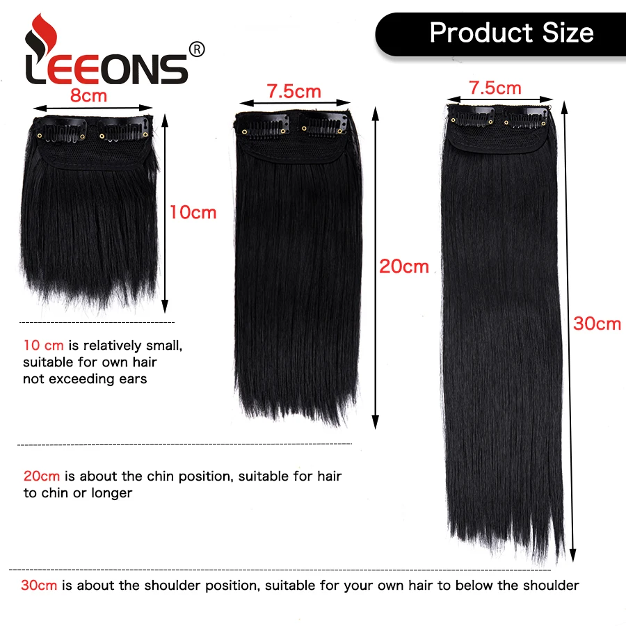 Synthetic Hair Pad Hairpieces Clip In Hair Extensions Adding Extra Volume Hair Piece For Women Short Straight Invisible Hairpins