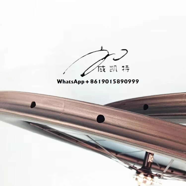 25 مللي متر عرض 60 عمق الكربون المسار دراجة عجلة أنبوبي مع Novatec الثابتة والعتاد 17 الأسنان محور 1432 المتحدث عجلة المسار #5