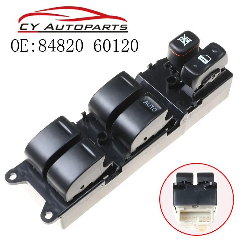 Front Right RHD Power Window Switch For Toyota Landcruiser 100 Series 1998-2002 84820-60120 8482060120