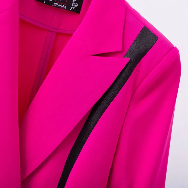 Imagem -02 - Naviu-blazer Formal e Calças Flare para Mulheres Roupas de Trabalho Femininas de Escritório Roupas de Negócios Moda Temperada Verão Novo 2023