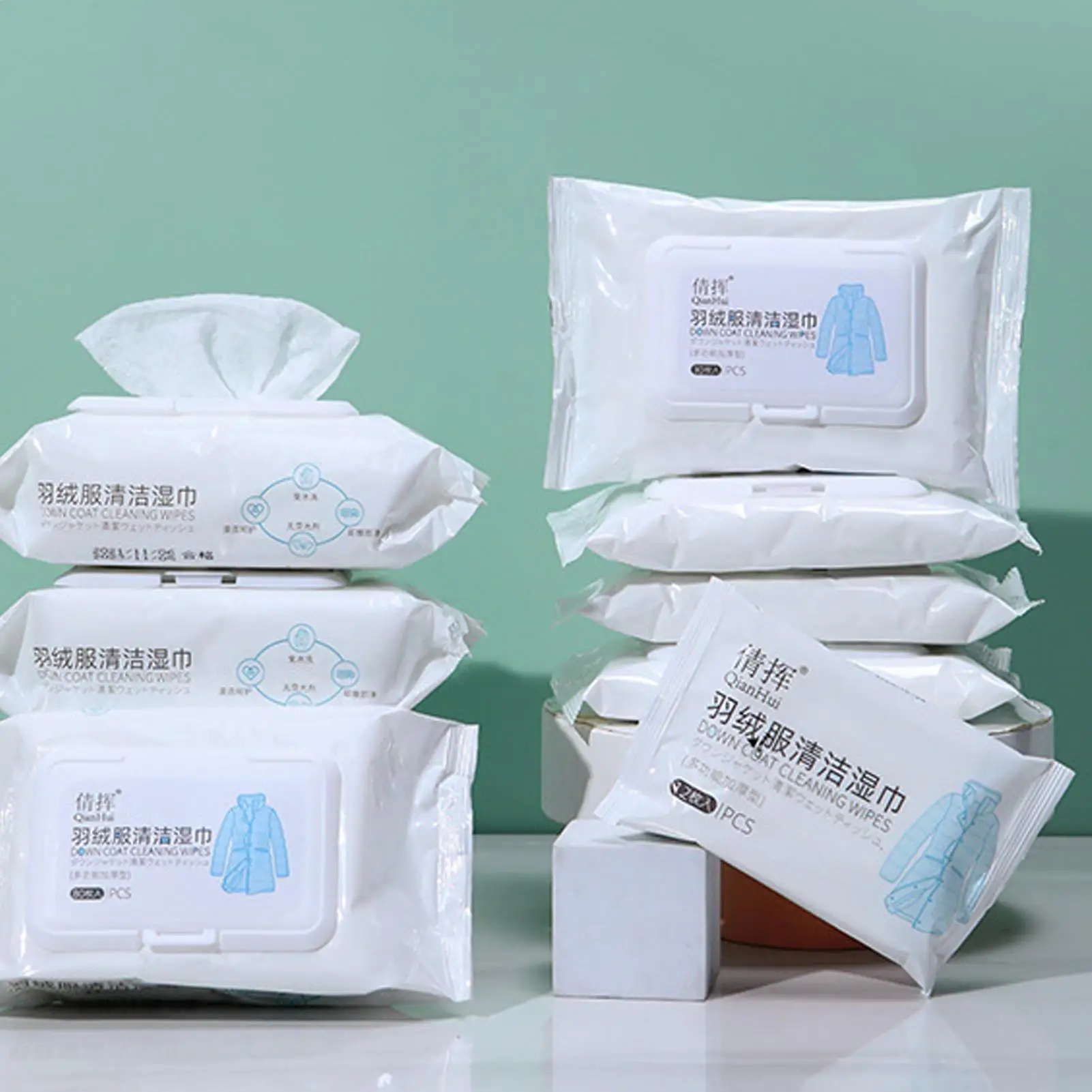 Down Coat Cleaning Care For Jackets Quickly Remove Stain Wet Wipes Clothes Cleaning Care Wash-free Cleaning Wipes Stain Removal