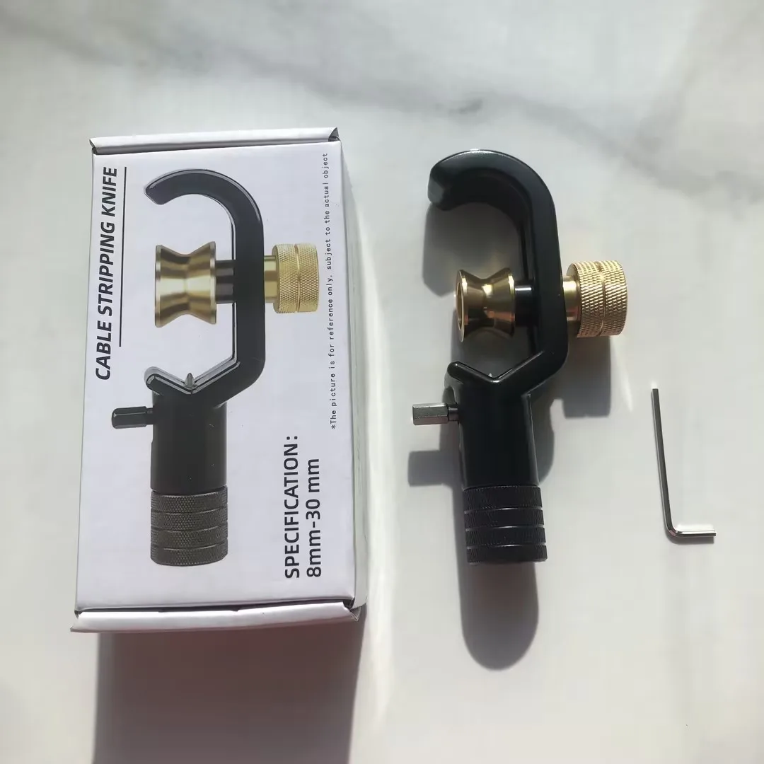 

Gimbo Armored Wire Stripper 4-10mm & 8-30mm Optical Cable Slitter Fiber Optic Stripping Tool Jacket Slitter Sheath Cutter
