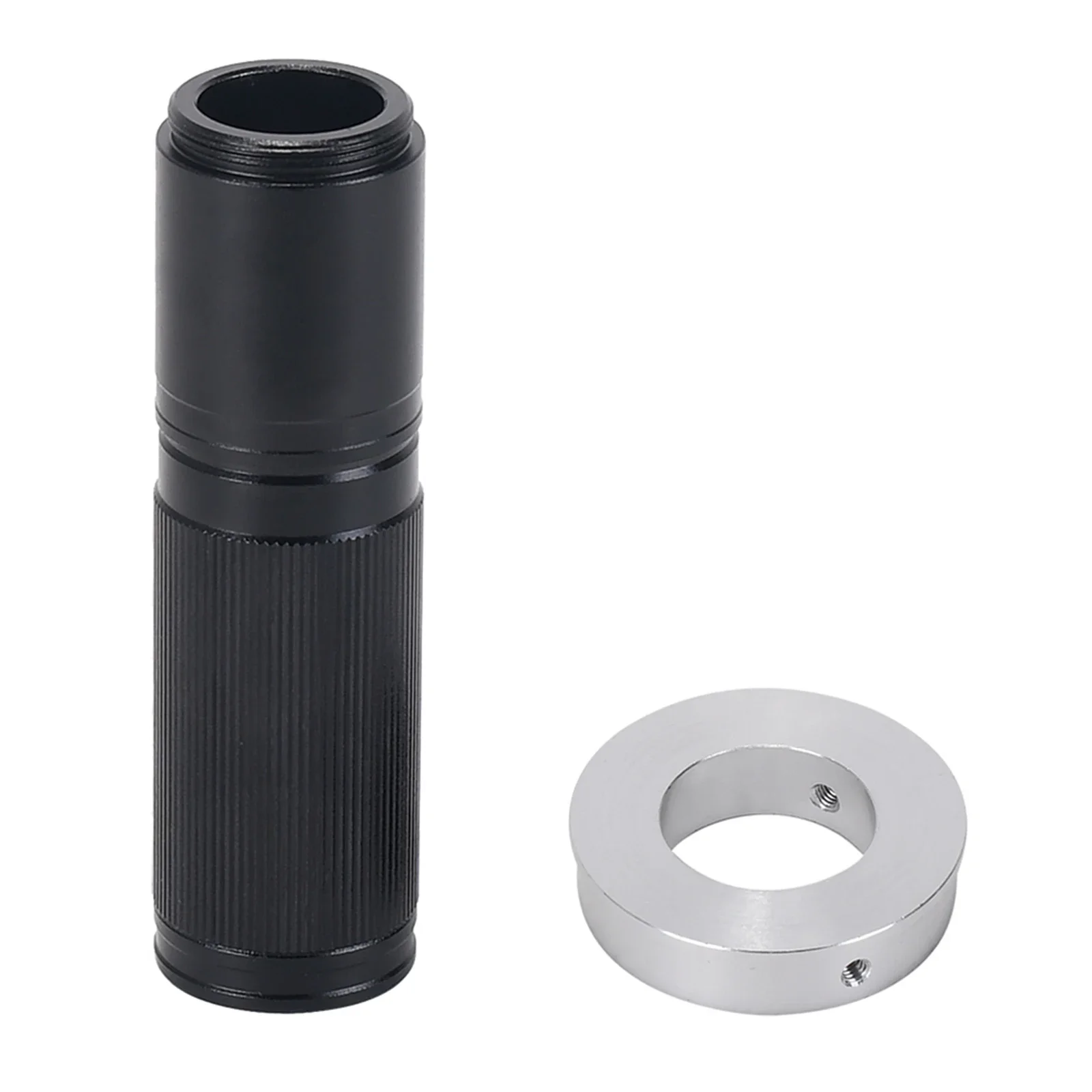 

50mm Adapter Adjustable Zoom Lens Stable Performance Long Lasting Microscope Lens For Research Adjustable Zoom Lens