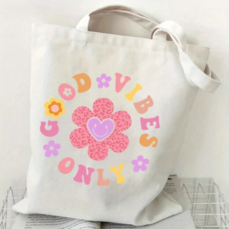 

2026 New Embroidery Canvas Bag Elegant Daily Shoulder Bag For Ladies