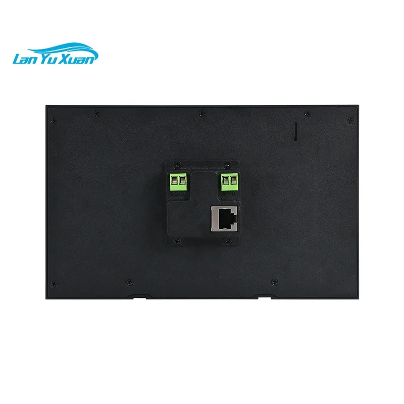 In-Wall 8'' Aluminum Android 14  WIFI Switch Touch Central Control Panel for Building Automation with CE RoHS