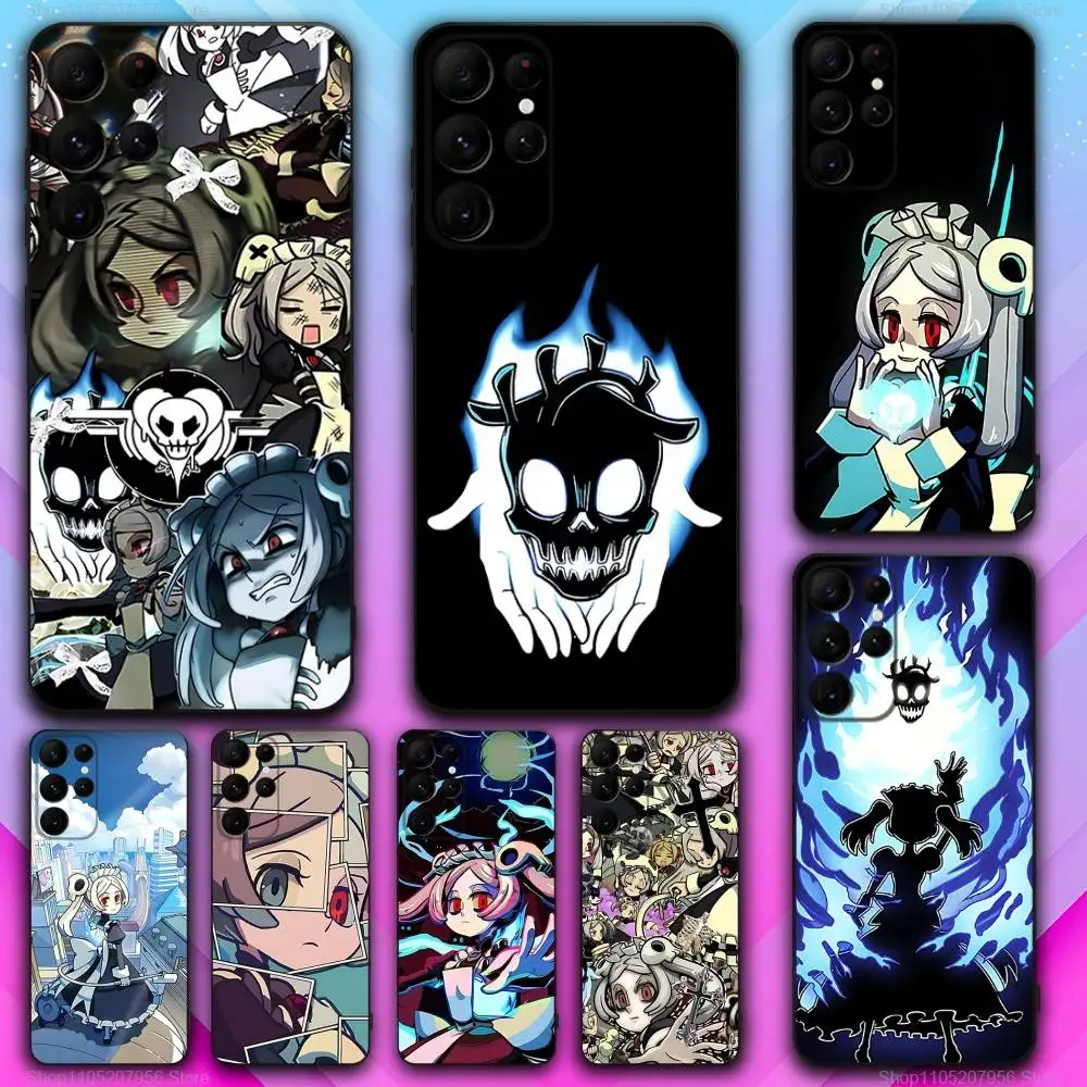 

M-Marie S-Skullgirls-S For Samsung S30,S25,S24,S23,S22,S21,S20,Fe,Lite,5G,Ultra,Plus Black Soft Phone Case