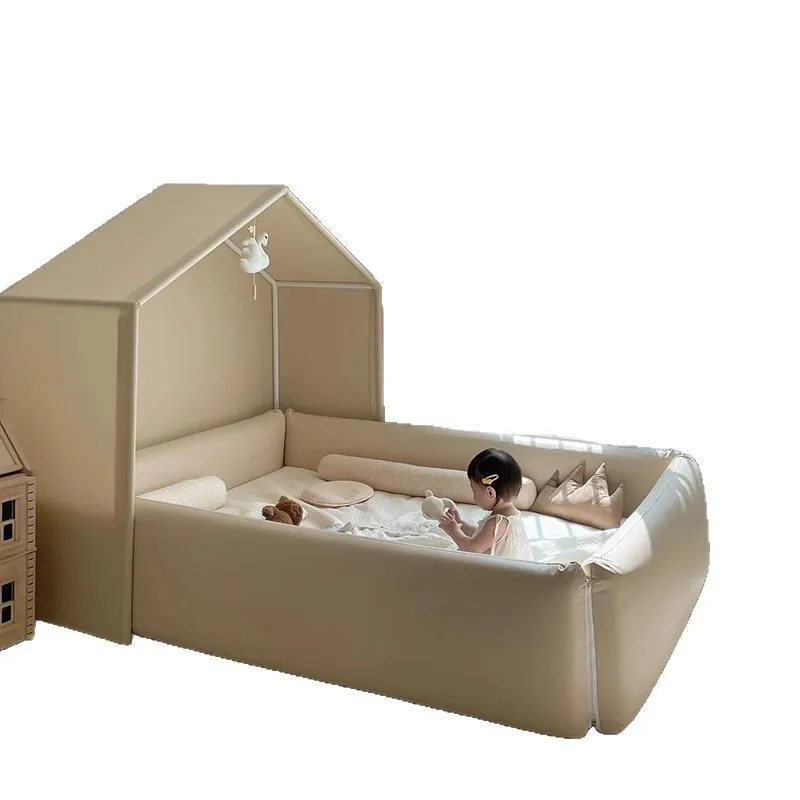 

Splicing boy tent protective crib cartoon anti-collision pure sponge girl princess bed