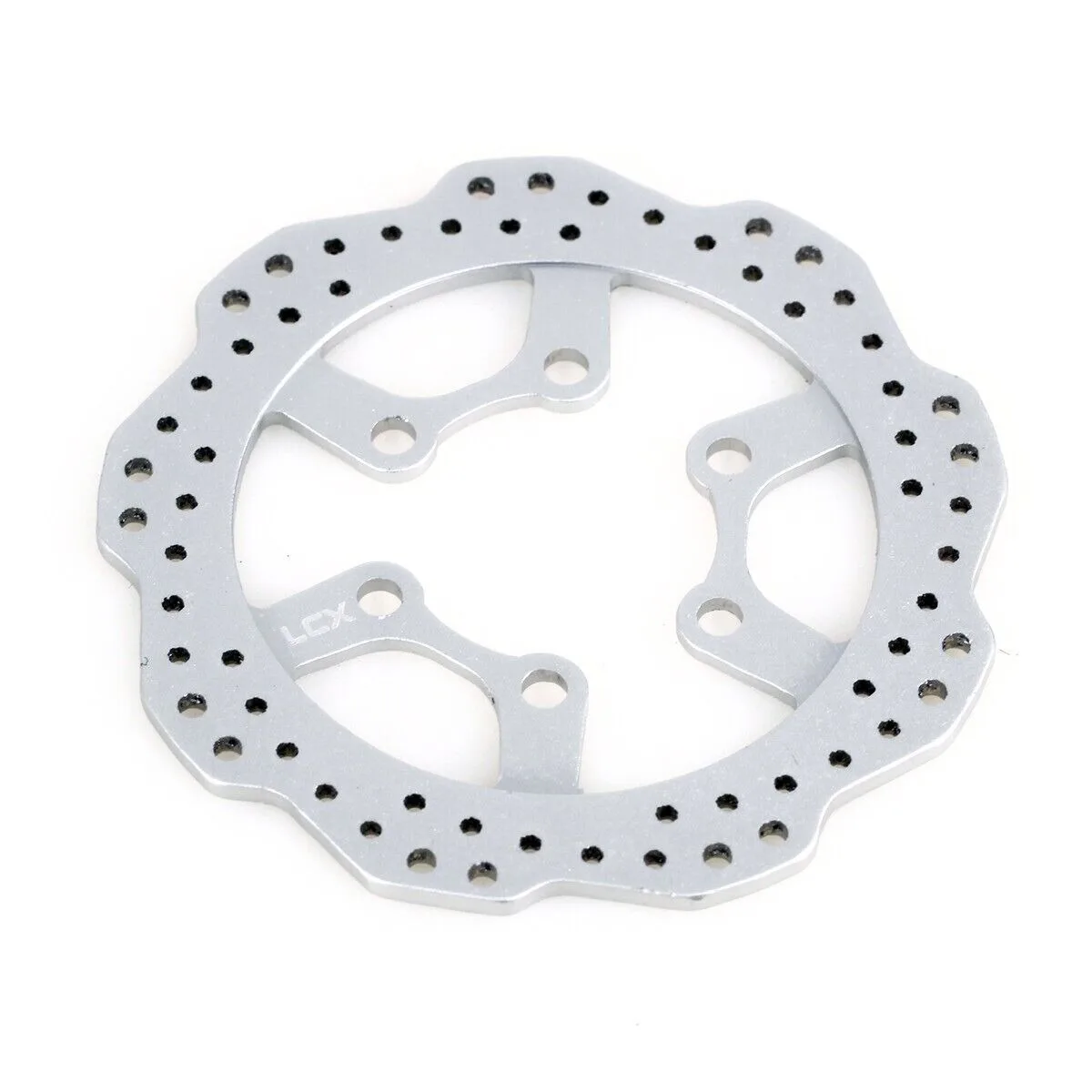 LCX Racing 1/4 RC Motorcycle CNC Aluminum Rear Brake Rotor Brake Disc for Losi Promoto-MX Upgrades Parts Accessories