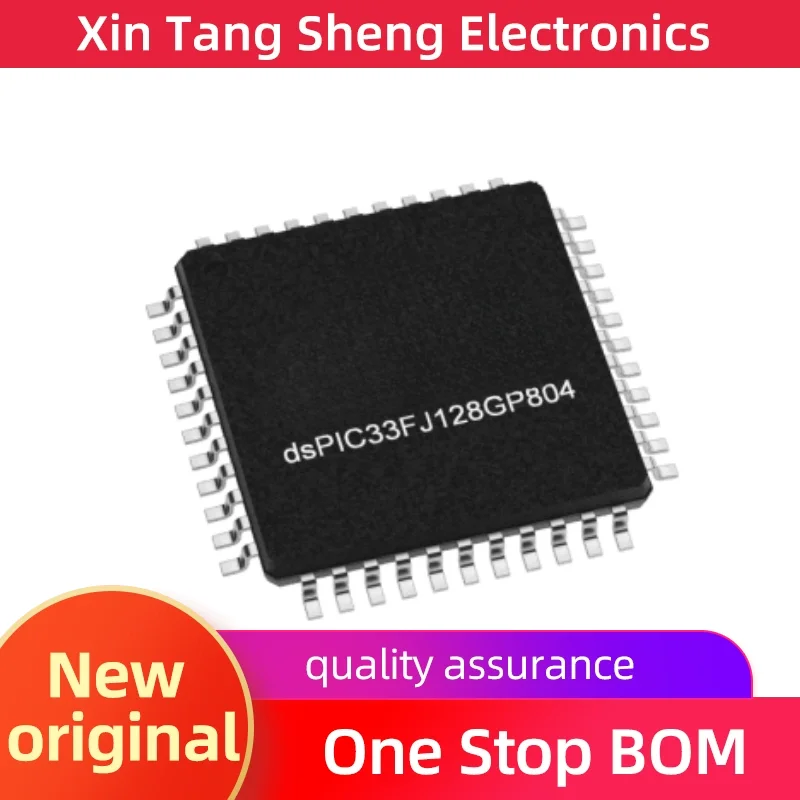 

PIC33FJ128GP804 DSPIC33FJ128GP804-E/PT processor and microcontroller MCU/TQFP44 package new chip
