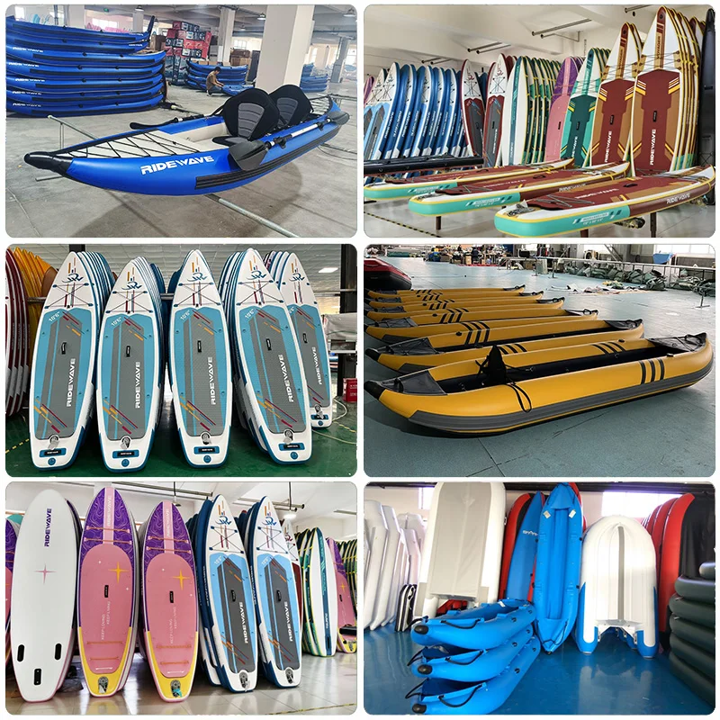 Single Person Folding Inflatable Fishing Kayak Canoe-for Kayaking