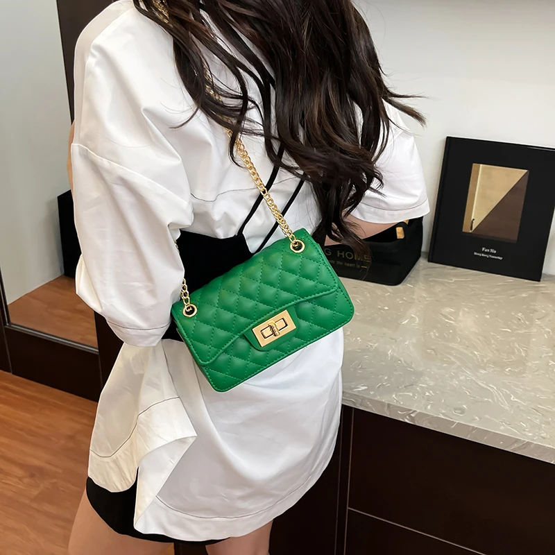 

Women's Leather Handbag Classic Elegant Crossbody Bag Shoulder Bag For Ladies Luxury Brand Popular