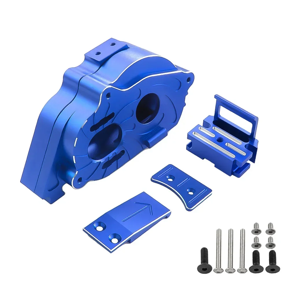 Caja de cambios central de Metal, caja de cambios de montaje de Motor ARA311169 para Arrma 1/10 Kraton Outcast 4S V2 BLX 1/8 Mojave 4S BLX, piezas de mejora