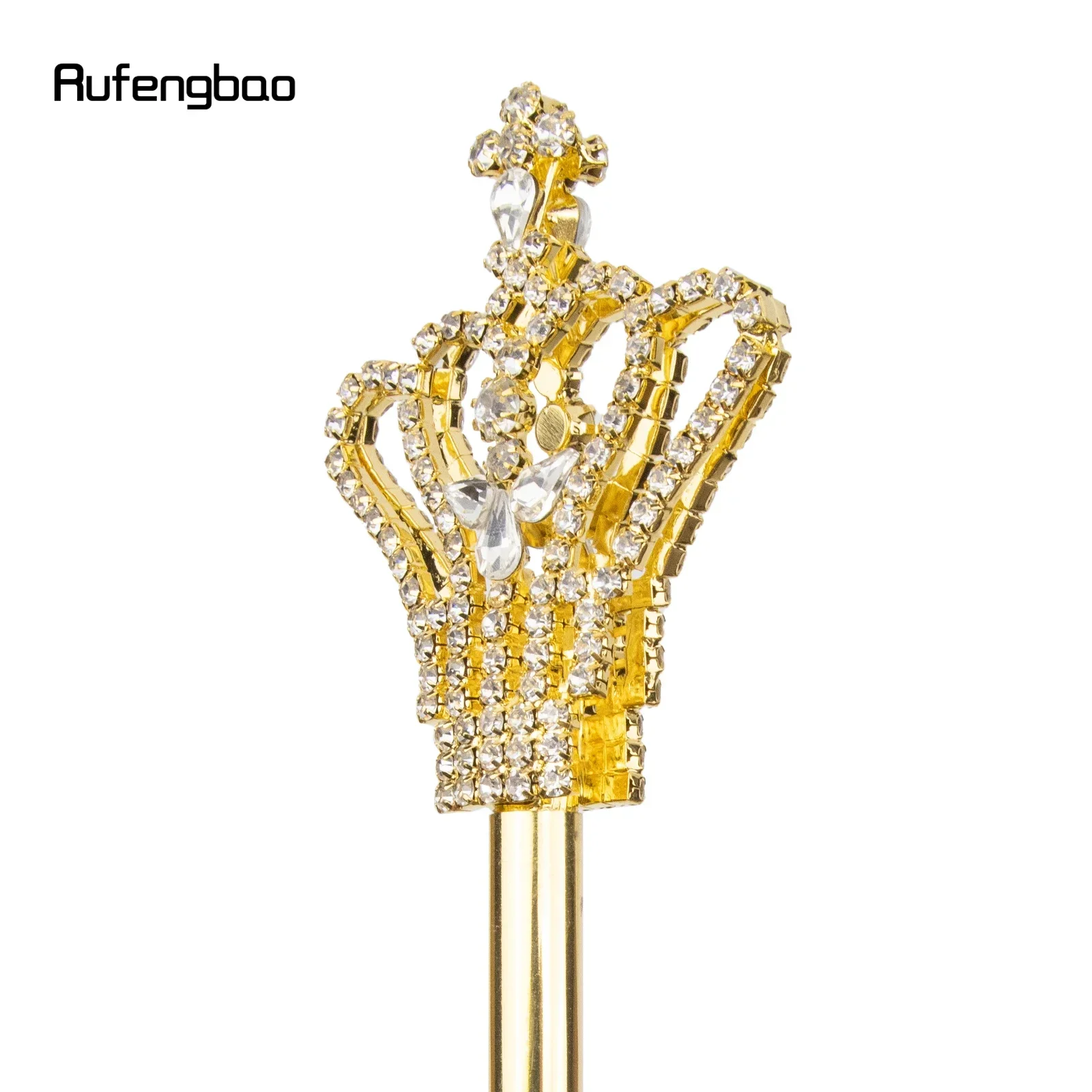 الذهبي الأبيض سبيكة تاج الجنية الصولجانات لفتاة الأميرة الصولجانات للأطفال الملاك عصا لمرحلة أداء الحفلات قصب 48.5 سنتيمتر