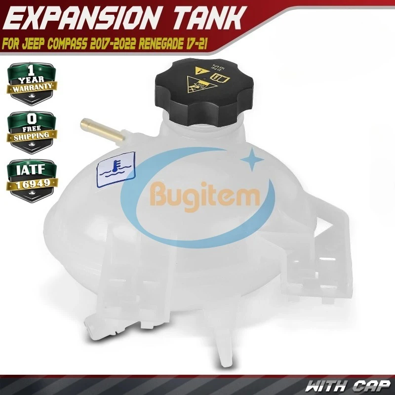 

68327756AA 68289857AA Расширительный бачок охлаждающей жидкости радиатора для Jeep Compass Renegade 2017-2022 гг.