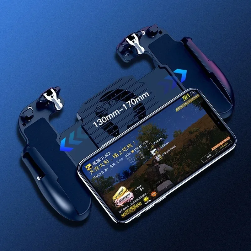 وحدة تحكم Gamepad Pubg Android Joystick Mobile Game Pad Game-Controller مشغلات محمولة لهاتف IPhone Xiaomi مع مروحة تبريد
