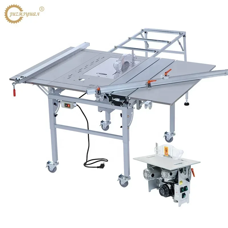 Free maintainess  High-Accuracy  Sliding Portable Table Panel Saw machine  For Woodworking laser welders