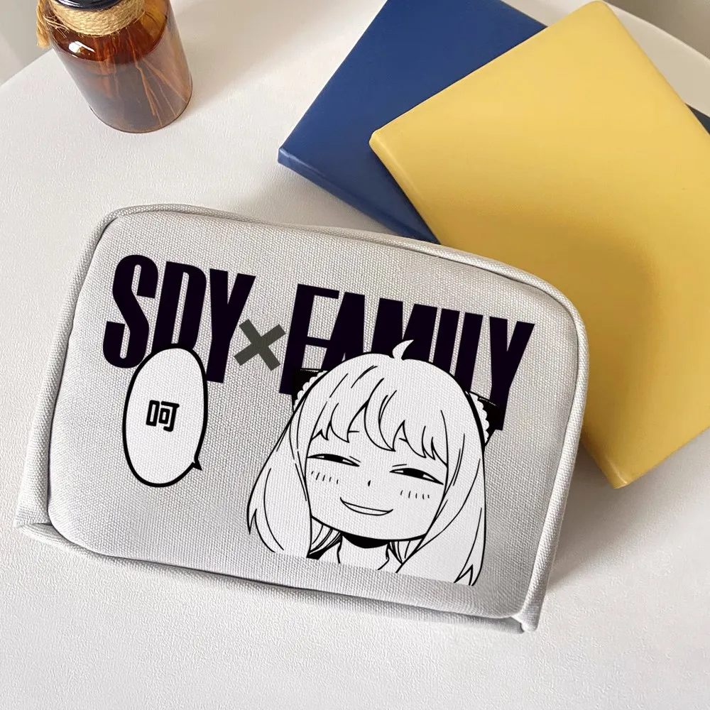 Anime SPY×FAMILY Anya Forger Loid Forger Pencil Case Oxford Canvas Storage Bag Pencil Box Pencilcase School Pen Bag 1915