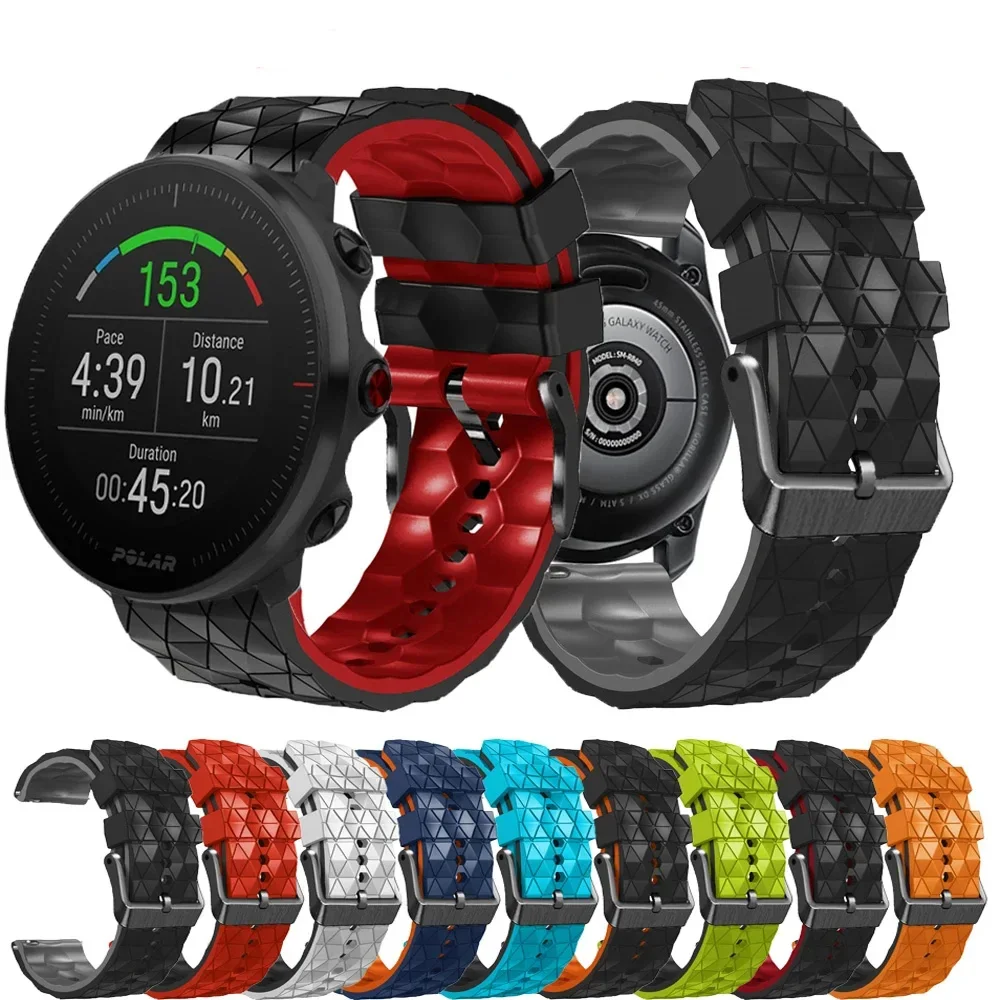 Correa de silicona de 22mm para Zeblaze Vibe 7 Pro, pulsera de repuesto para Zeblaze Stratos 2 Stratos2