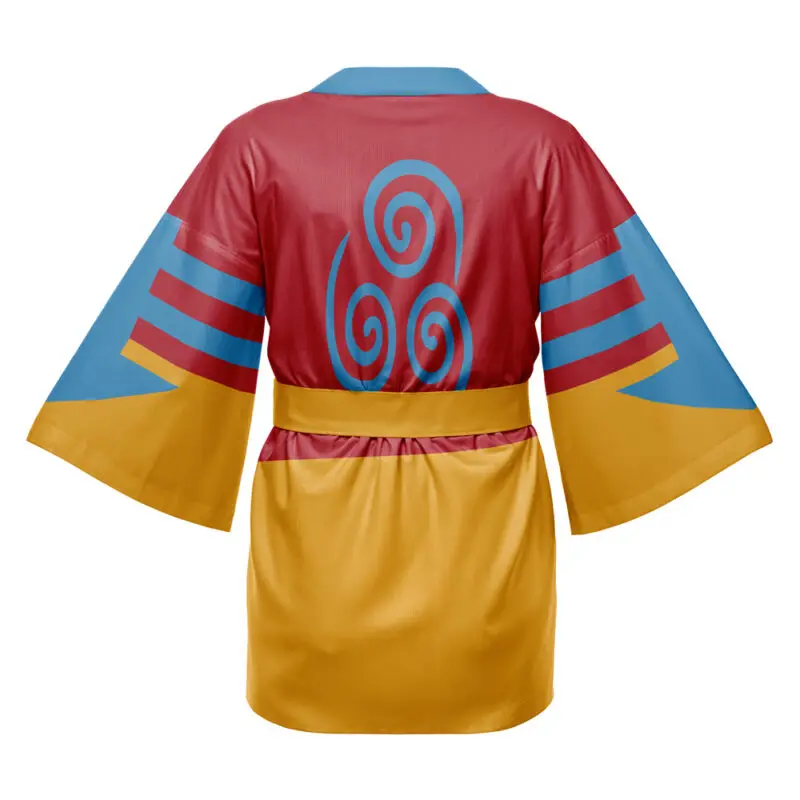 Japanese Kimono Cosplay Costume Anime Style, Beautiful Floral Pattern Robe Outfit for Women, Perfect for Cosplay Events