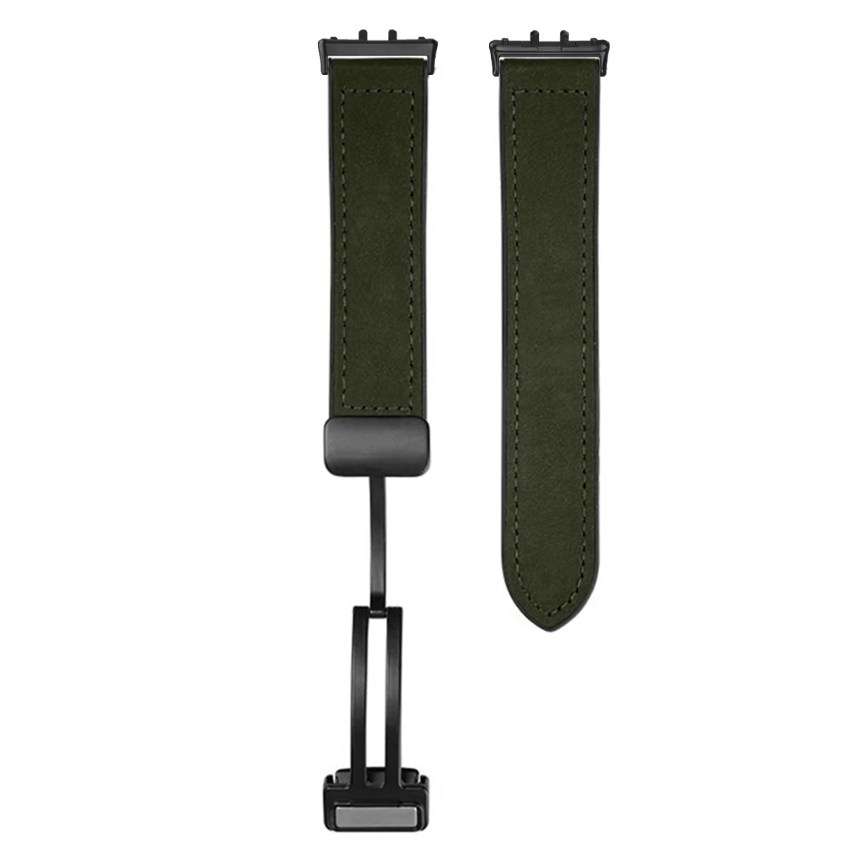 حزام سيليكون جلدي لساعة سامسونج جالاكسي فيت 3 بإبزيم مغناطيسي لساعة جالاكسي فيت 3 سوار سريع الإصدار