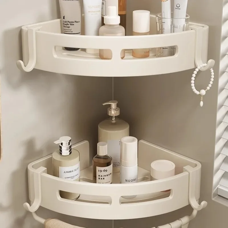 

Shower Corner Shelf Caddy shower Organizer Corner No Drill Shower Storage Rust Proof Bathroom Corner Wall Shelf shampoo holder