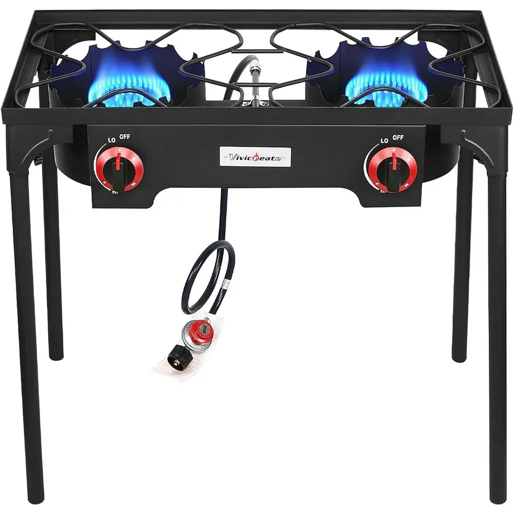 Tragbarer Propangas-Campinggrill mit 20 PSIG Druckregler