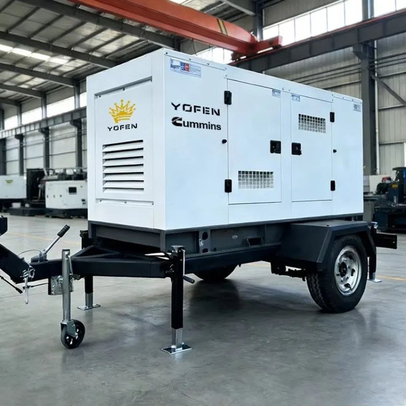 Customized 20KW 25KVA Silent Portable Diesel Generator Set School Equipment Engine Mobile 50/60Hz ATS Auto/Remote