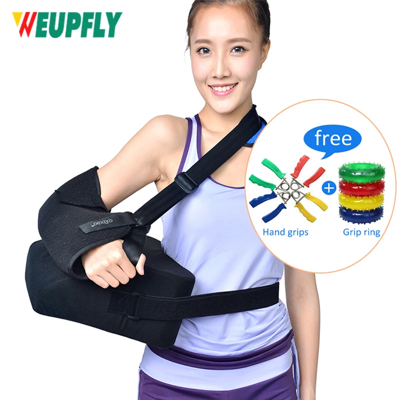 

Shoulder Abduction Sling for After Surgery,Broken Arm & Injury Support Sling Shoulder Immobilizer Adjustable Stabilizing Support