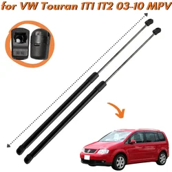 Qty(2) Trunk Struts for Volkswagen VW Touran 1T1 1T2 MPV 2003-2010 1T0827550C Rear Tailgate Boot Lift Supports Shock Absorbers
