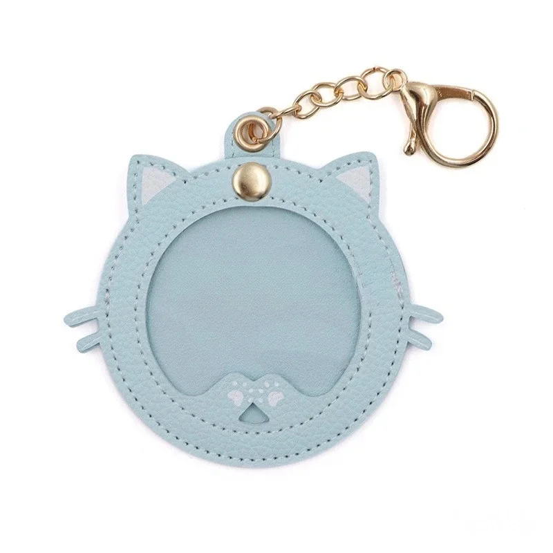 Neuer süßer Katzen-Flauschig-Sammelbeutel, Star-Anime-Merchandise-Schlüsselanhänger, Display für kleine Medaillen, Auto-Schlüsselring, INS-Anhänger, Geschenk, Großhandel – Detail 8