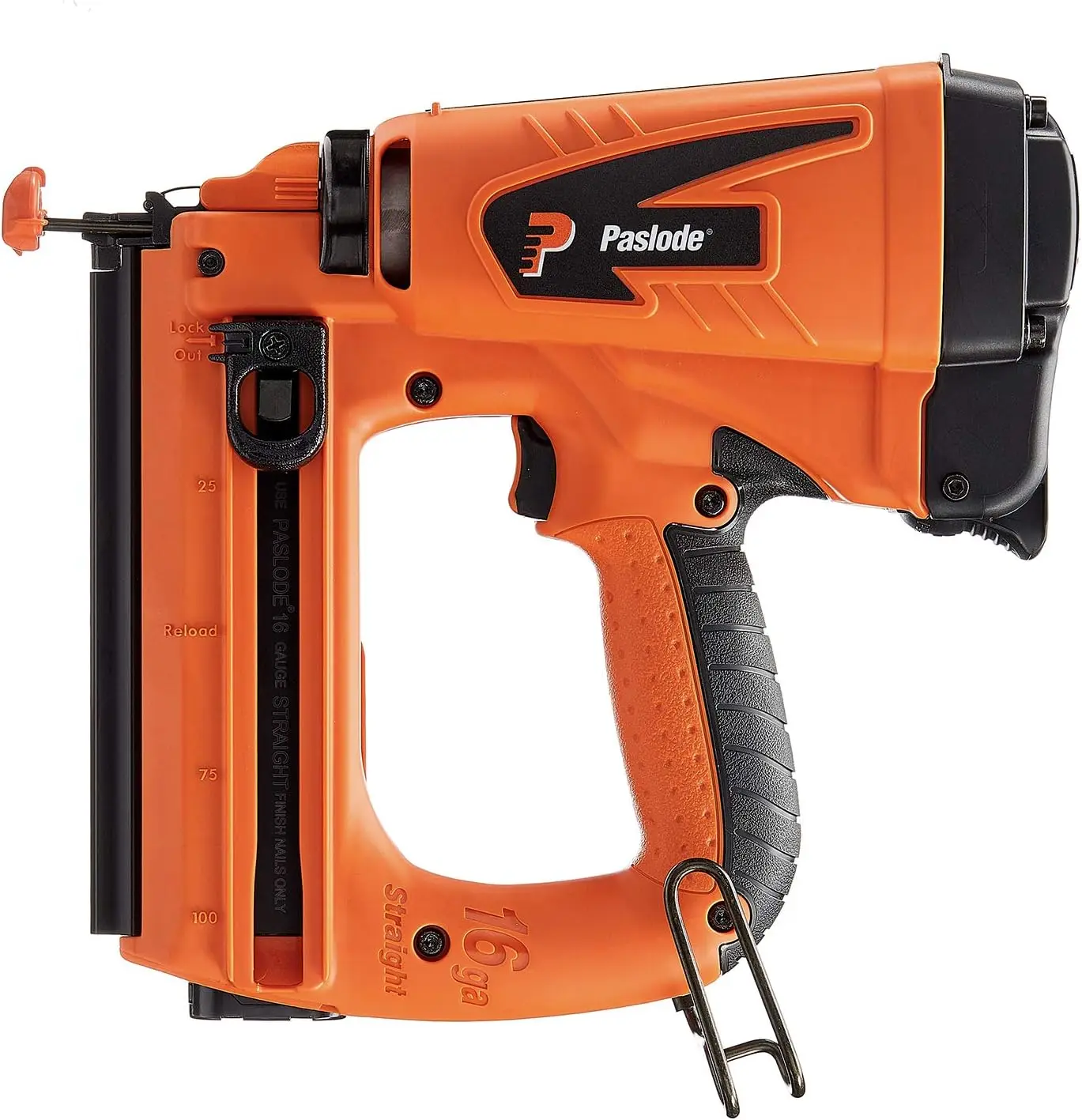 Paslode, Cordless Finish Nailer, 916000, 16 Gauge, Battery and Fuel Cell Powered, No Compressor Needed