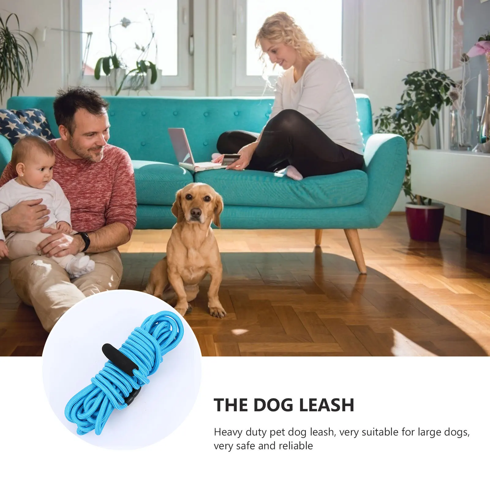 

5 Meters Duty Nylon Dog Lead For Outdoor Pet Outdoor Running Walking Training Long Rope Leash Pet Dog Leash Nylon