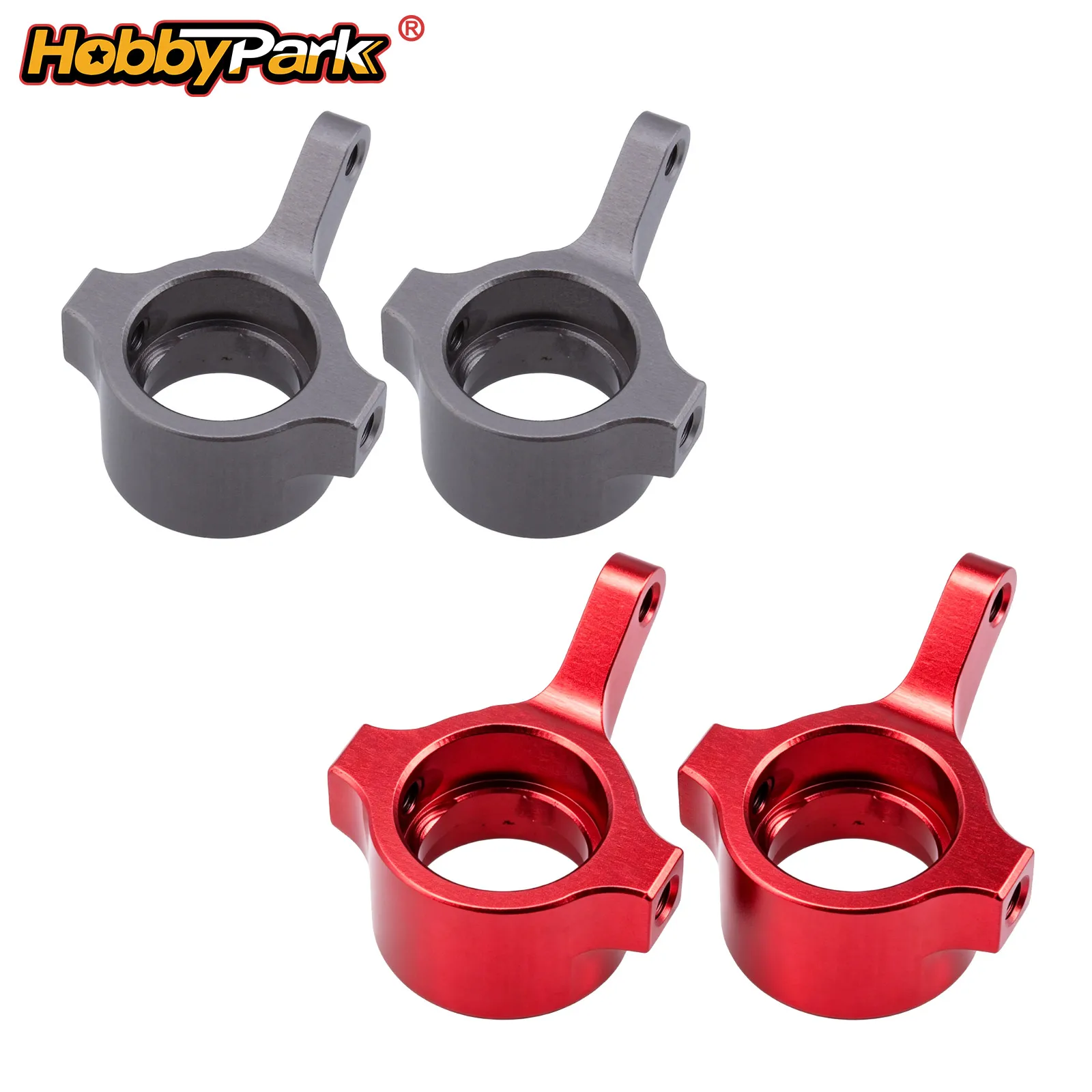 HobbyPark Steering Knuckle Hub Carrier Aluminum for 1/18 RC Monster Truck Revel 24540 Scorch Dromida BX/Mt/SC4.18