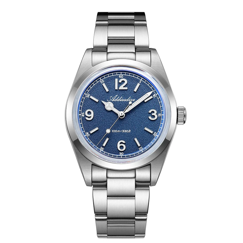 ADIEV(アデュー) Type 181 ADDIESDIVE 36MM Quartz Watch For Men AD2518 reloj hombre Stainless