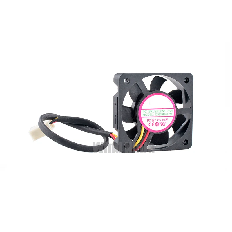 Quiet Cooling Fan 4cm 40mm 40x40x10mm DC12V 0.8W 3-Pin for CPU Heat Sink South Bridge & North Bridge - DFS401012M