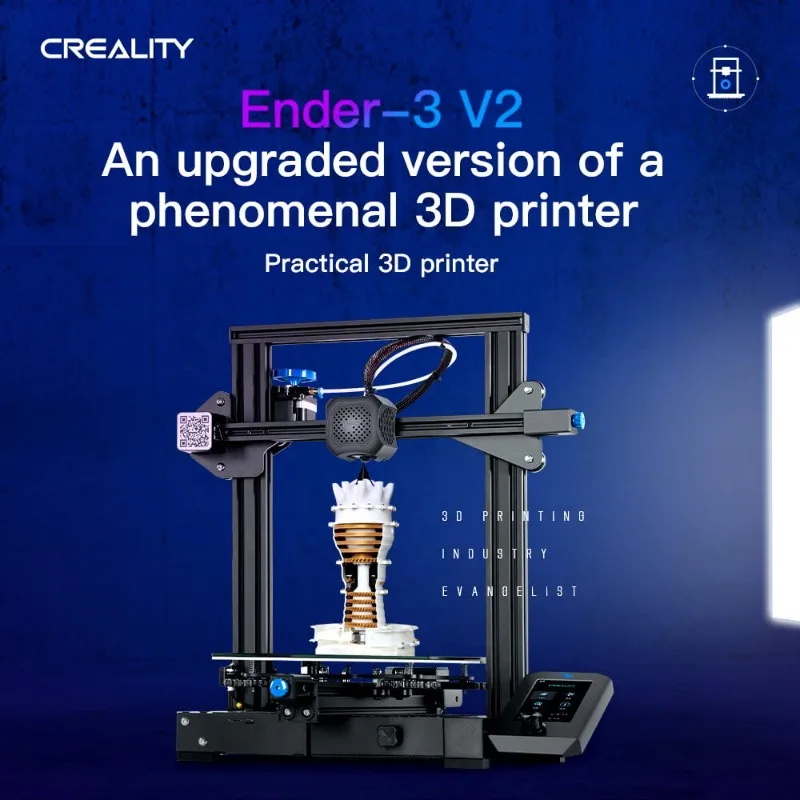 Creality Wholesale Ender-3 V2 Impresora Drucker Metal 3D Printer