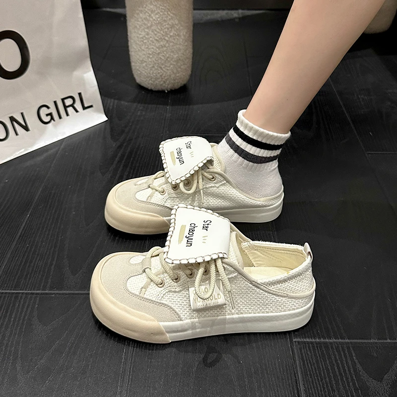 Winter Fleece-lined White Sneakers Women's Versatile Warm Student Shoes Korean Style Couple's Skate Shoes