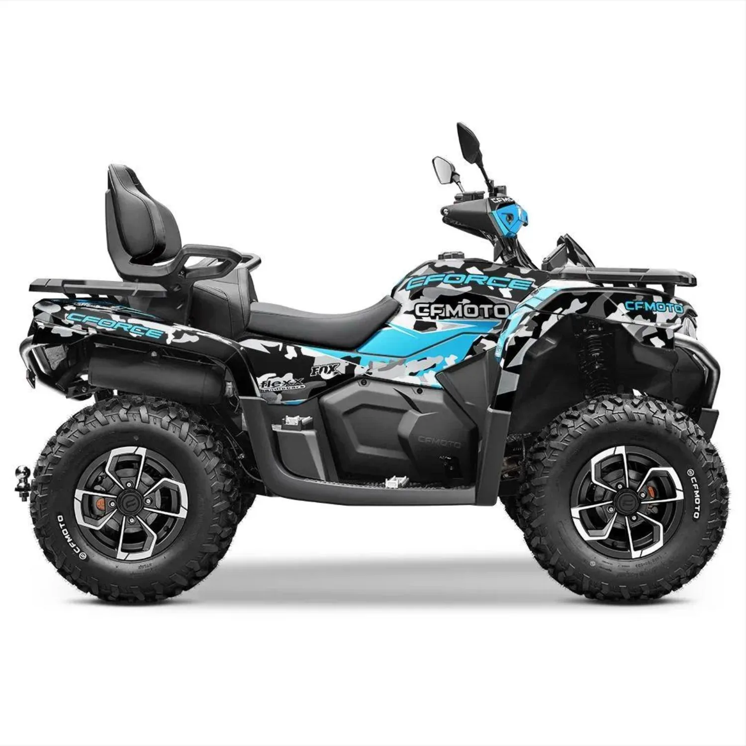Motorcycle Body Fairing Sticker Decal Protective Quads / Atv 4x4 Full Graphic Kit For CFMOTO CFORCE 600 625 2020-2024 Design-10