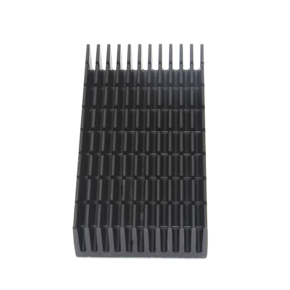 Disipador de calor de aluminio, radiador de refrigeración para Chip IC electrónico, RAM, disipación de calor con cinta térmica, 4 piezas, 60x31x12mm