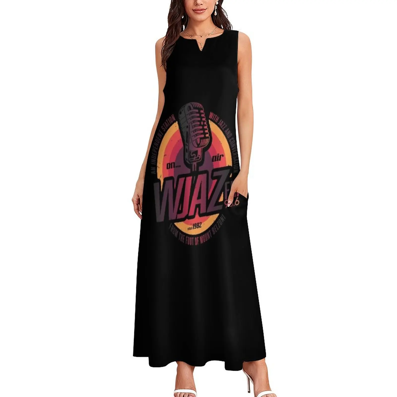 Birthday Women Men Radio Design Live Vintage Photography Long Dress women's summer clothing 2025 Womens dresses