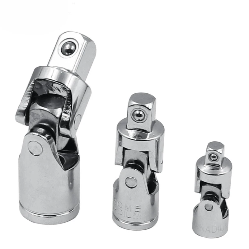 1PCS Sleeve steering conversion head Universal Joint Set Ratchet Angle Extension Bar Socket Adapter Manual  Practical tools