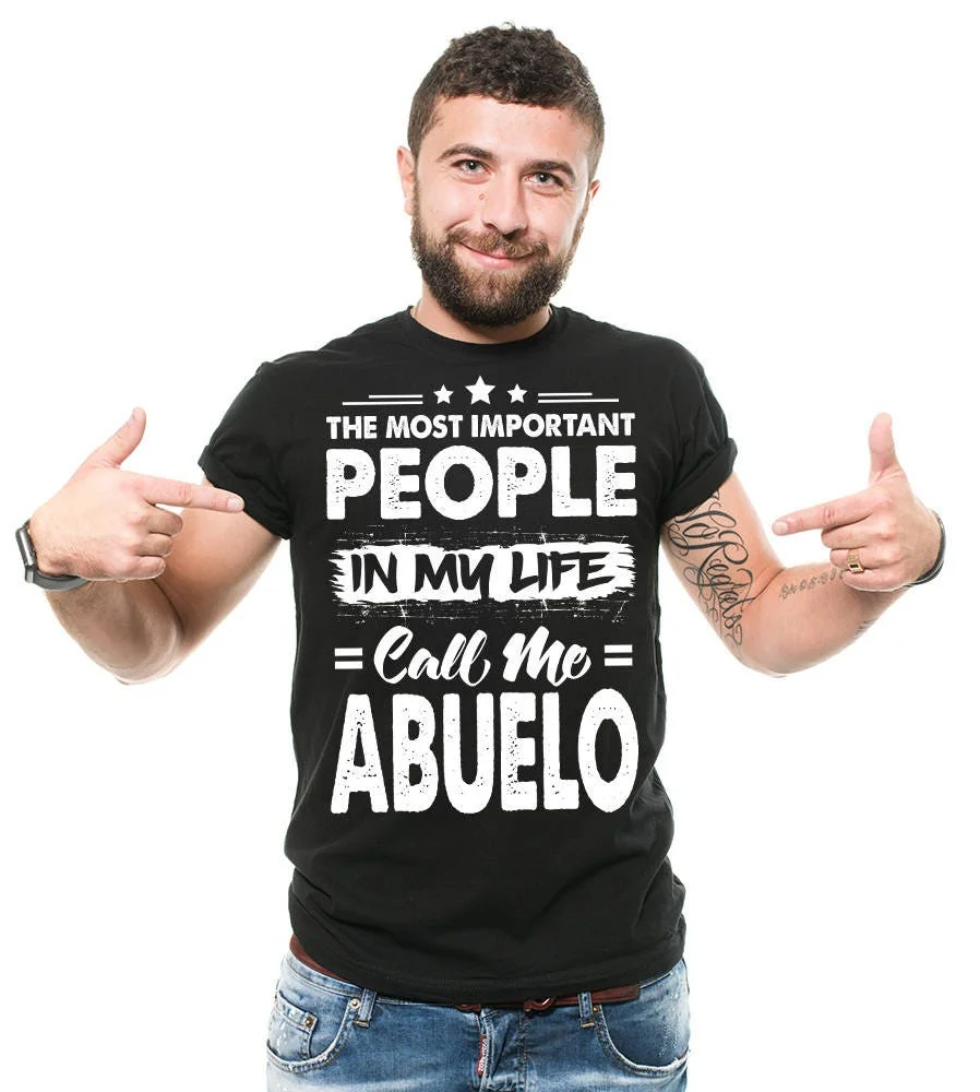 Abuelo T Shirt Spanish Grandfather Grandpa Funny Family Christmas Birthday Present