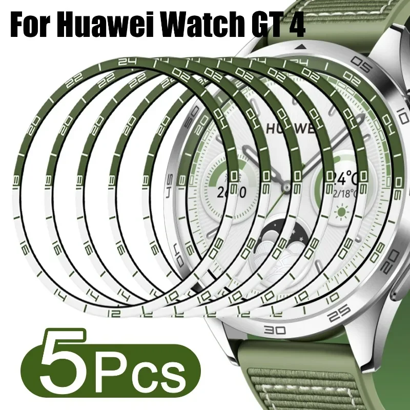 Изогнутая 3d-пленка для Huawei Watch GT4 46 мм, защита экрана от царапин, защитное покрытие, пленка для Huawei Watch GT 4, не стекло