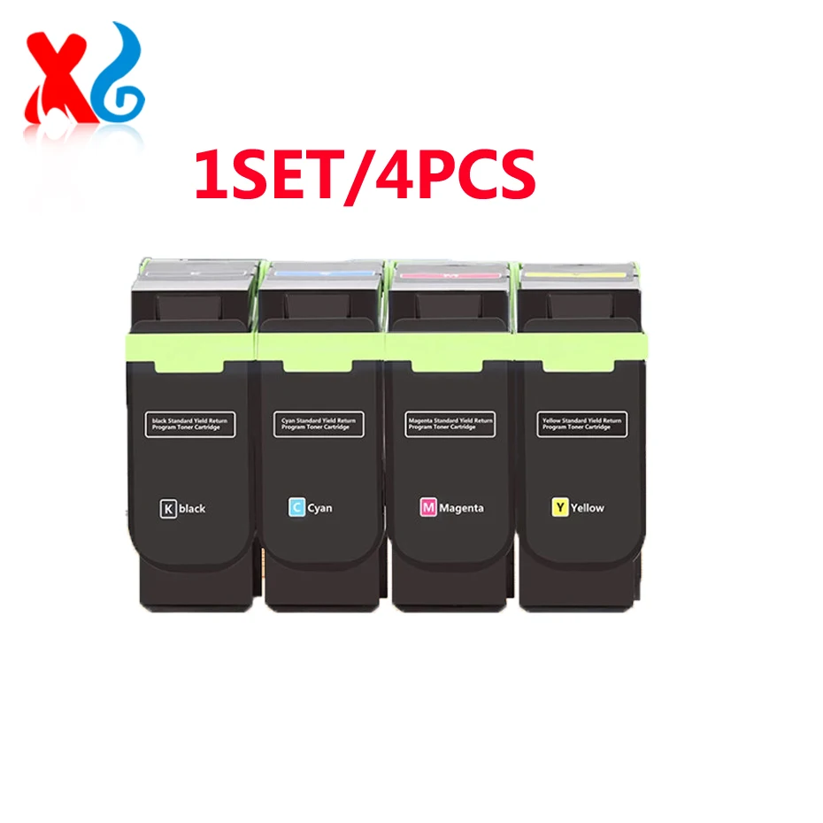 4PCS/1SET C325 C320 Toner Cartridge For Xerox C325 C325DNI C320 C320DNI NA WEU 8k 5.5k 1.8k 2.2k 006R04831 006R04823 006R04828